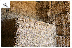 Hochwertiges Weizenstroh