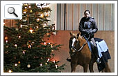 Weihnachtsbaum in der Reithalle