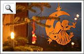 Weihnachtsdekoration im Reiterst&uuml;bchen